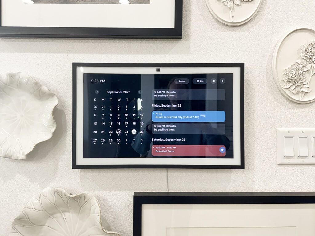 Organizing Our Family Calendar with Amazon Echo Show